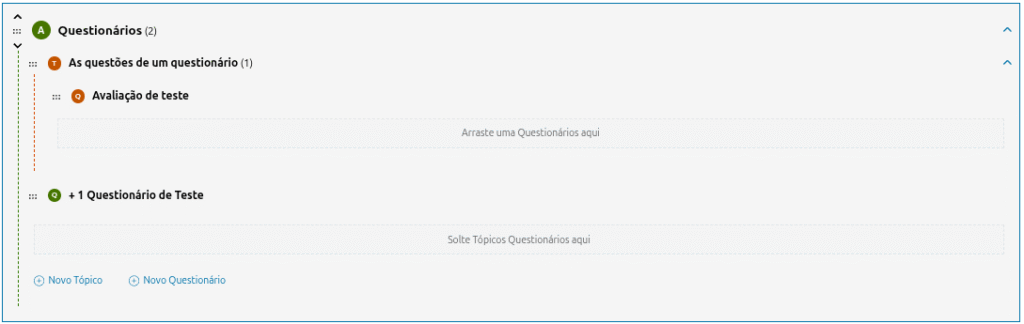 Vinculando um questionário ao seu percurso (VT) 3 image 73 em Pluriverso