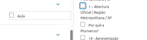 Adicionando aulas a um (per)Curso 11 image 11 em Pluriverso