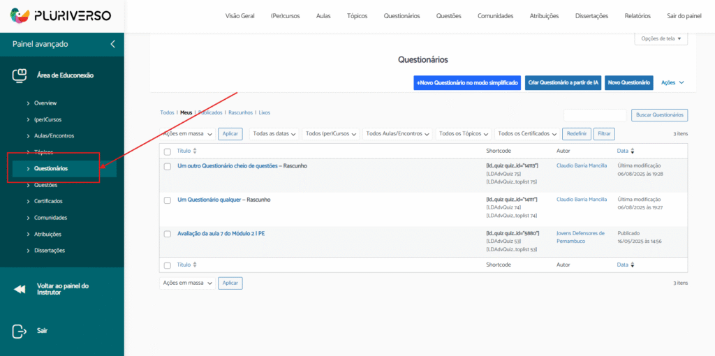 Localizando um questionário 5 Captura de tela 2025 08 06 193000 em Pluriverso