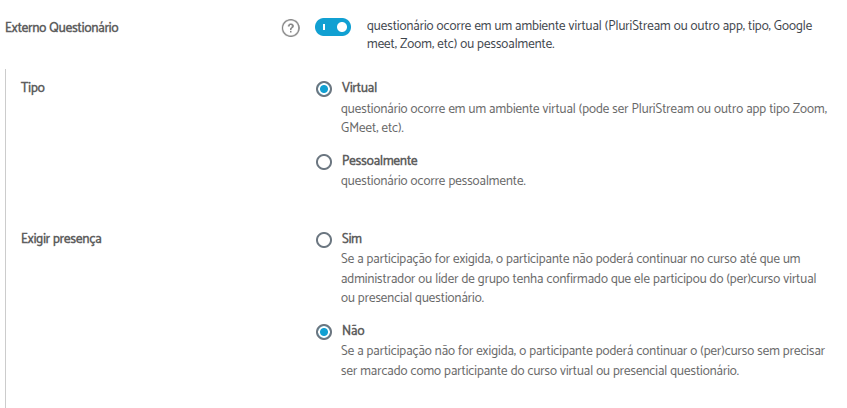 Configurações gerais do questionário (VT) 14 image 6 em Pluriverso
